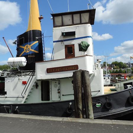 Kapitainskoje Direkt Am Hafen Flensburgs Apartment ภายนอก รูปภาพ
