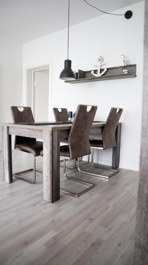 Kapitainskoje Direkt Am Hafen Flensburgs Apartment ภายนอก รูปภาพ
