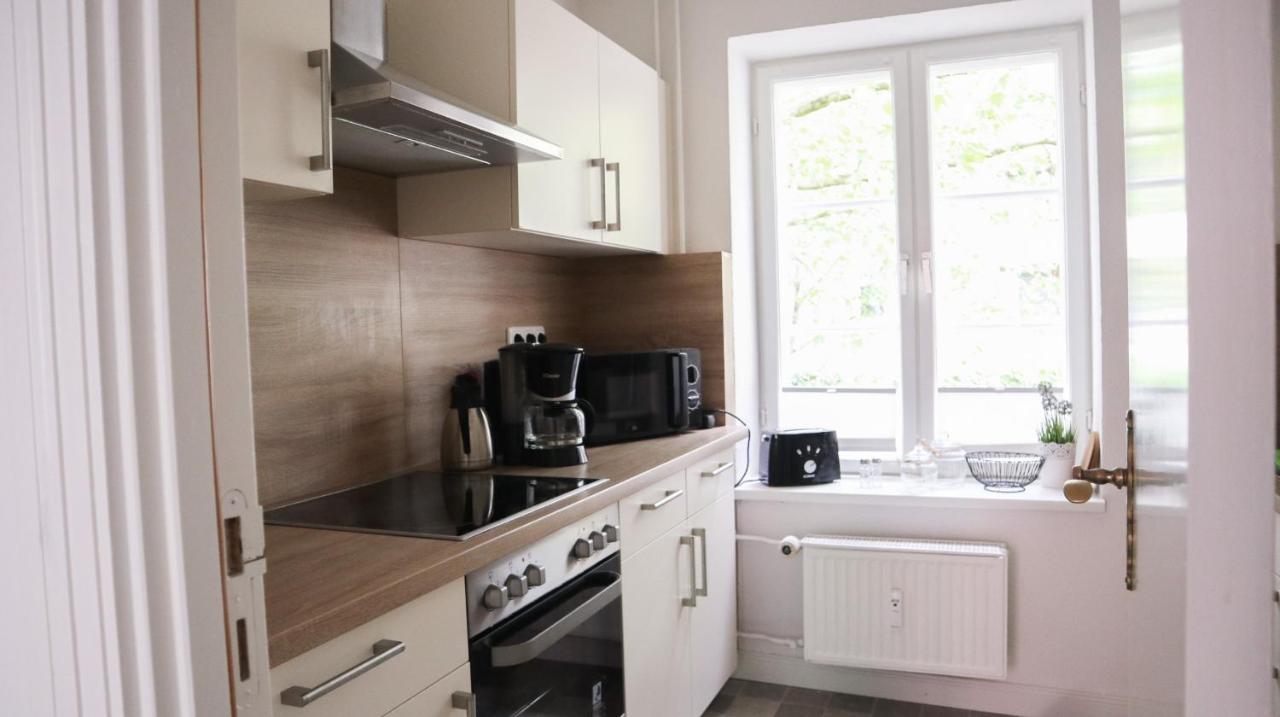 Kapitainskoje Direkt Am Hafen Flensburgs Apartment ภายนอก รูปภาพ